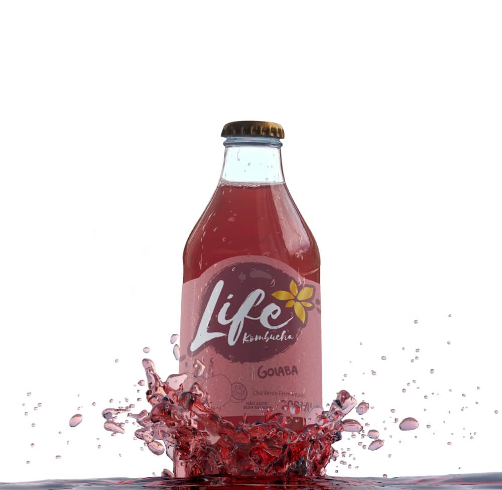 Rótulo LIFE KOMBUCHA